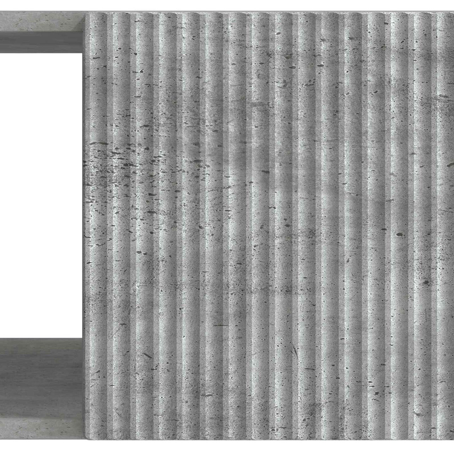 Couchtisch Betongrau 90 x 50 x 40 cm Holzwerkstoff
