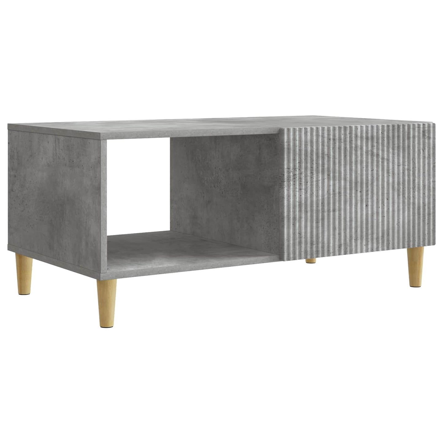 Couchtisch Betongrau 90 x 50 x 40 cm Holzwerkstoff