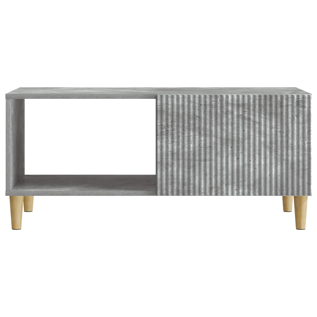 Couchtisch Betongrau 90 x 50 x 40 cm Holzwerkstoff