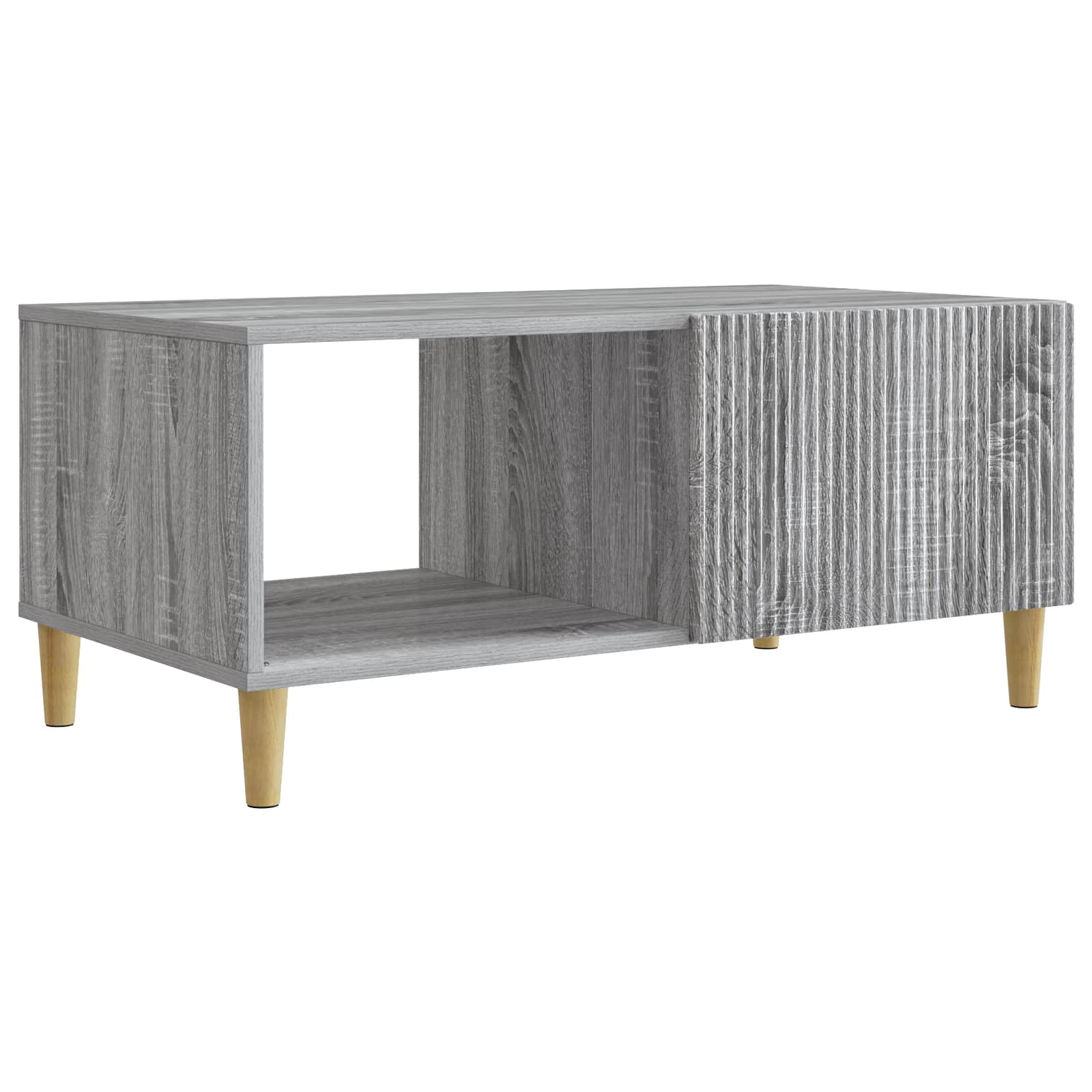 Couchtisch Sonoma-Grau 90 x 50 x 40 cm Holzwerkstoff