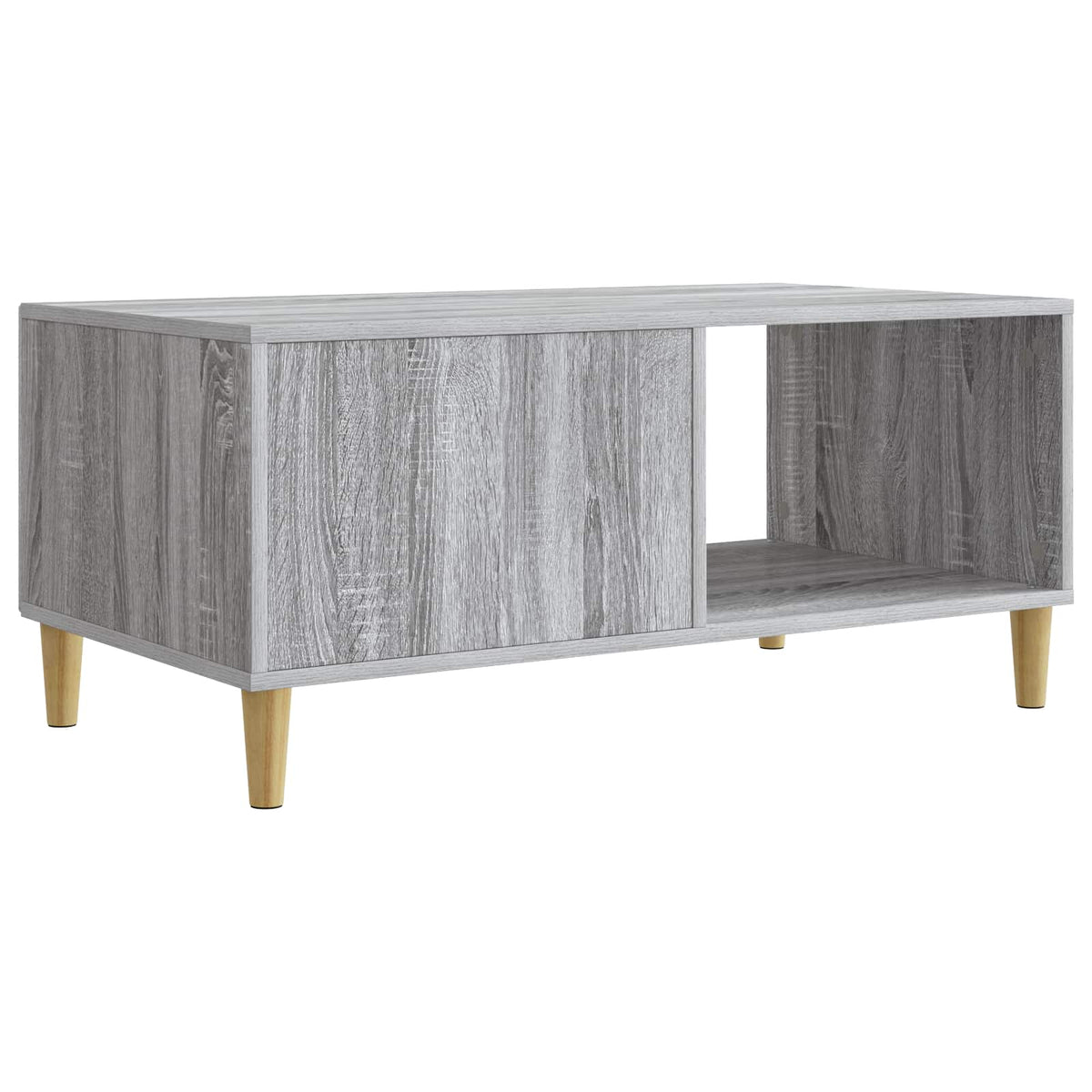 Couchtisch Sonoma-Grau 90 x 50 x 40 cm Holzwerkstoff