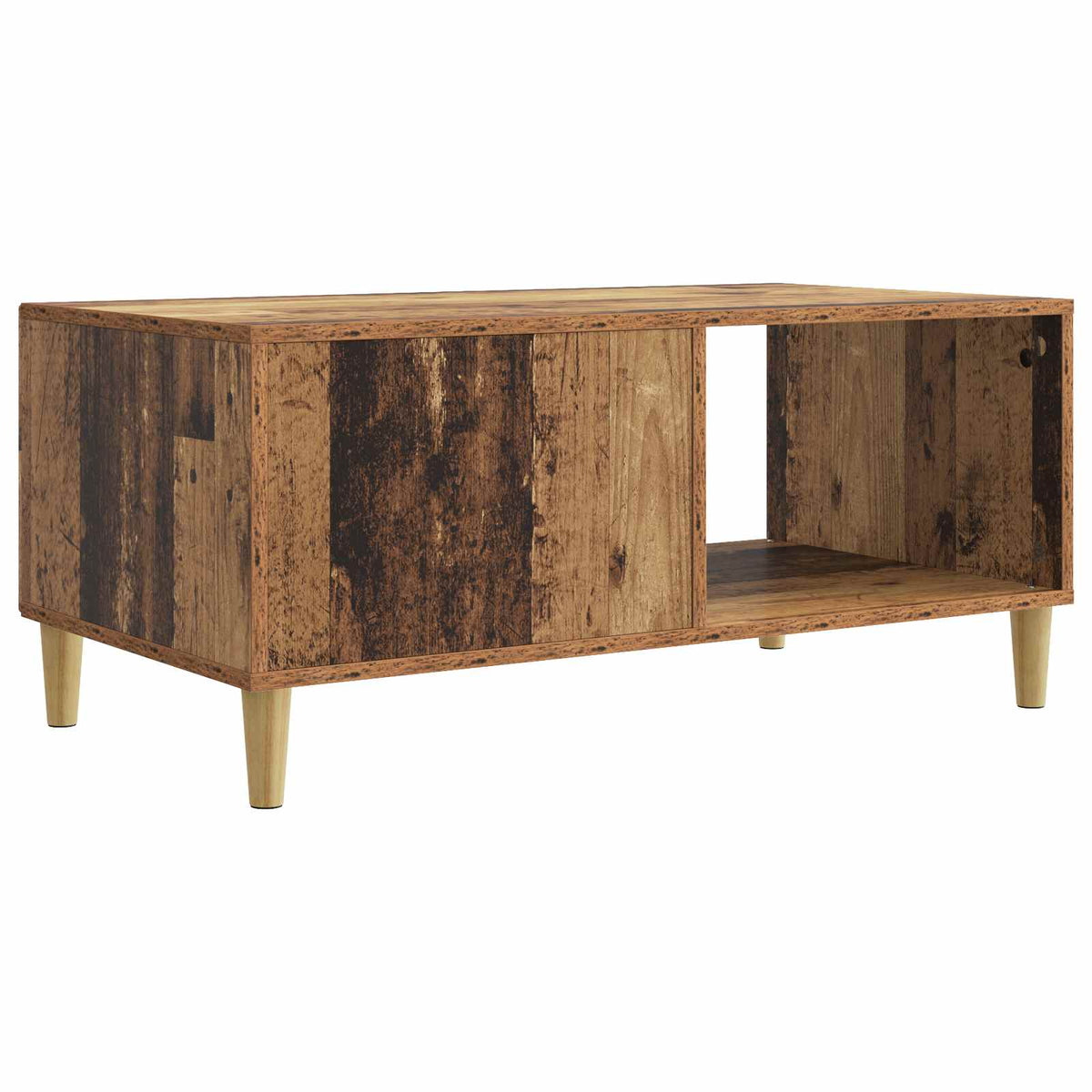 Couchtisch Altholz 90 x 50 x 40 cm Holzwerkstoff