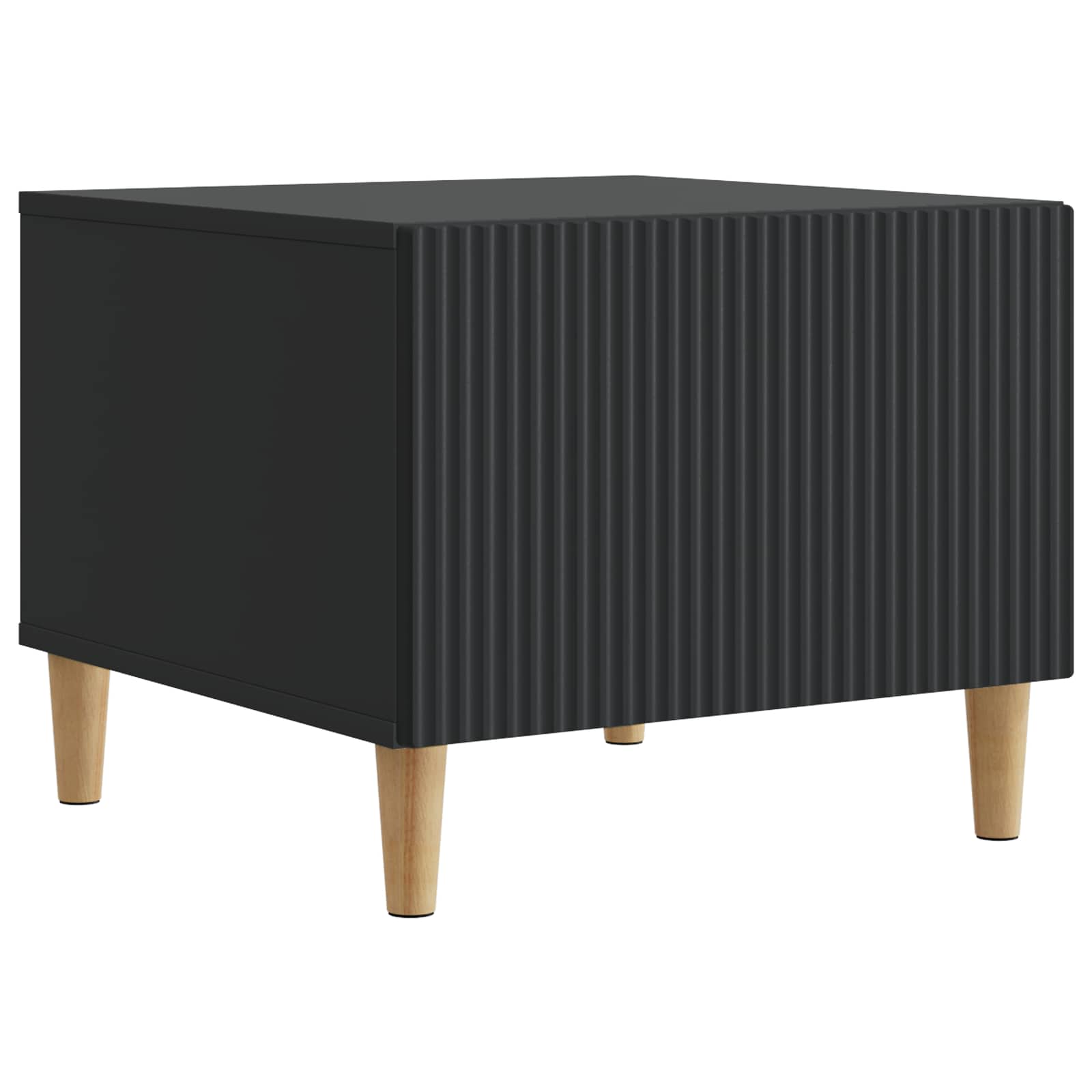 Couchtisch mit Schubladen Schwarz 49 x 50 x 40 cm Holzwerkstoff
