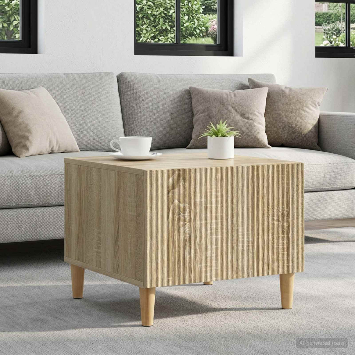 Couchtisch Sonoma-Eiche 49 x 50 x 40 cm Holzwerkstoff