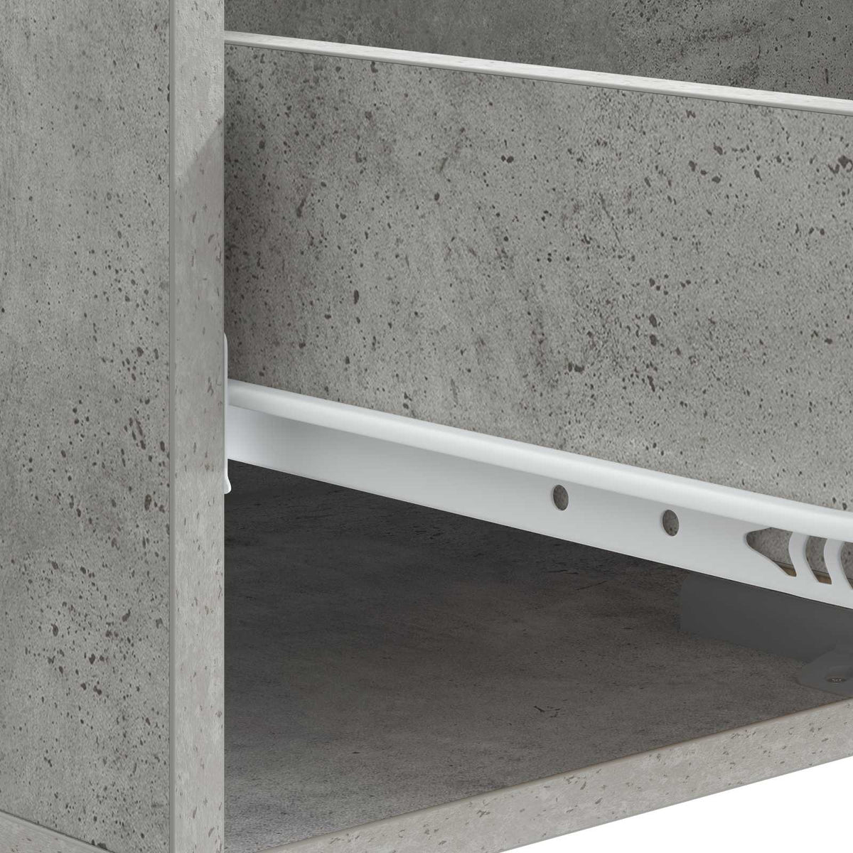 Couchtisch Betongrau 49 x 50 x 40 cm Holzwerkstoff