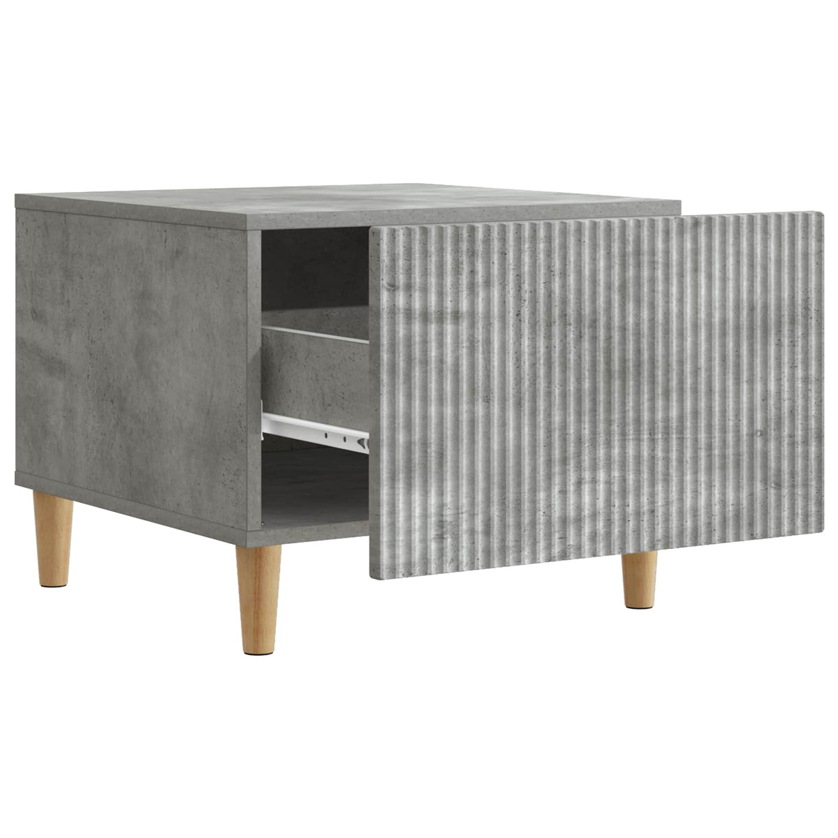 Couchtisch Betongrau 49 x 50 x 40 cm Holzwerkstoff