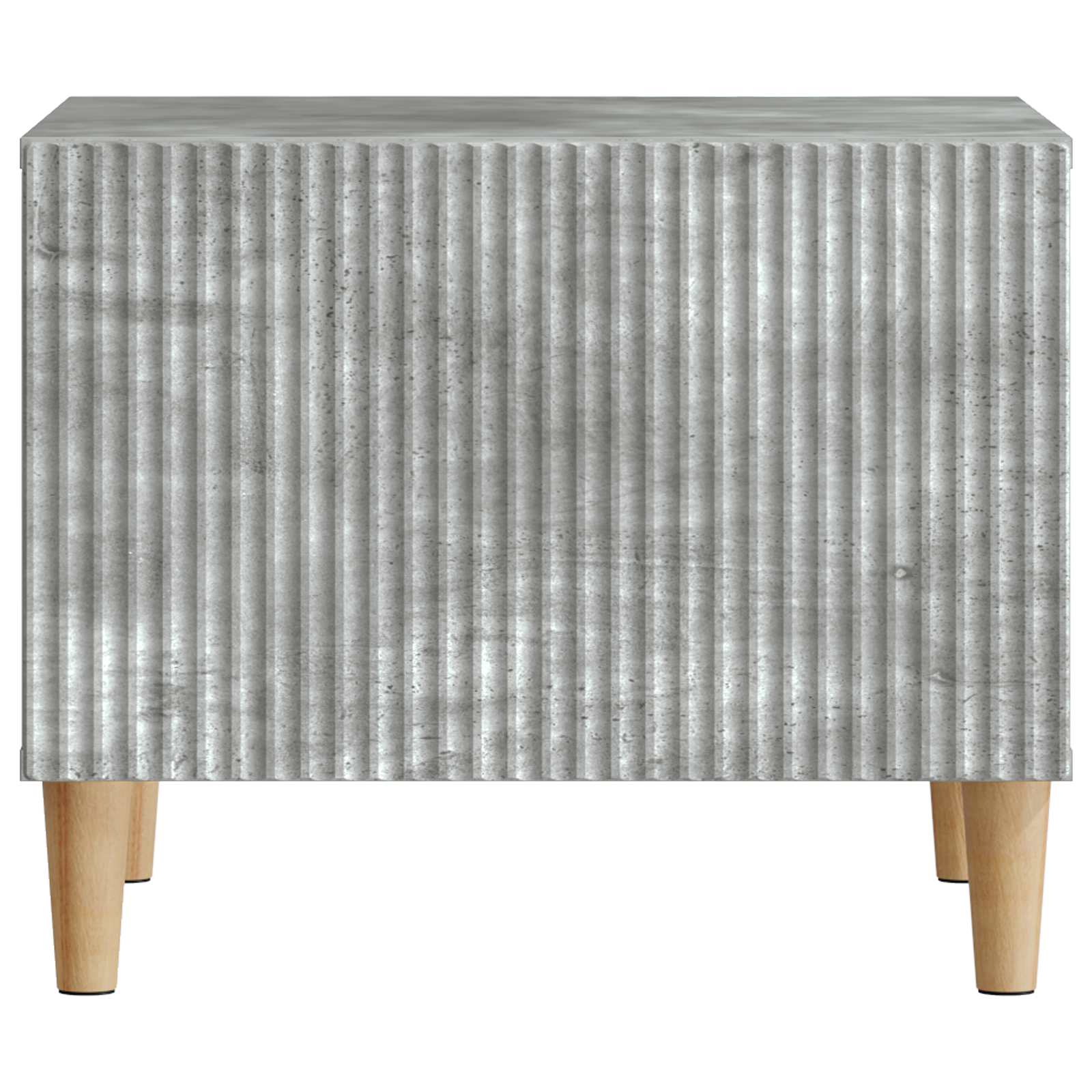 Couchtisch Betongrau 49 x 50 x 40 cm Holzwerkstoff