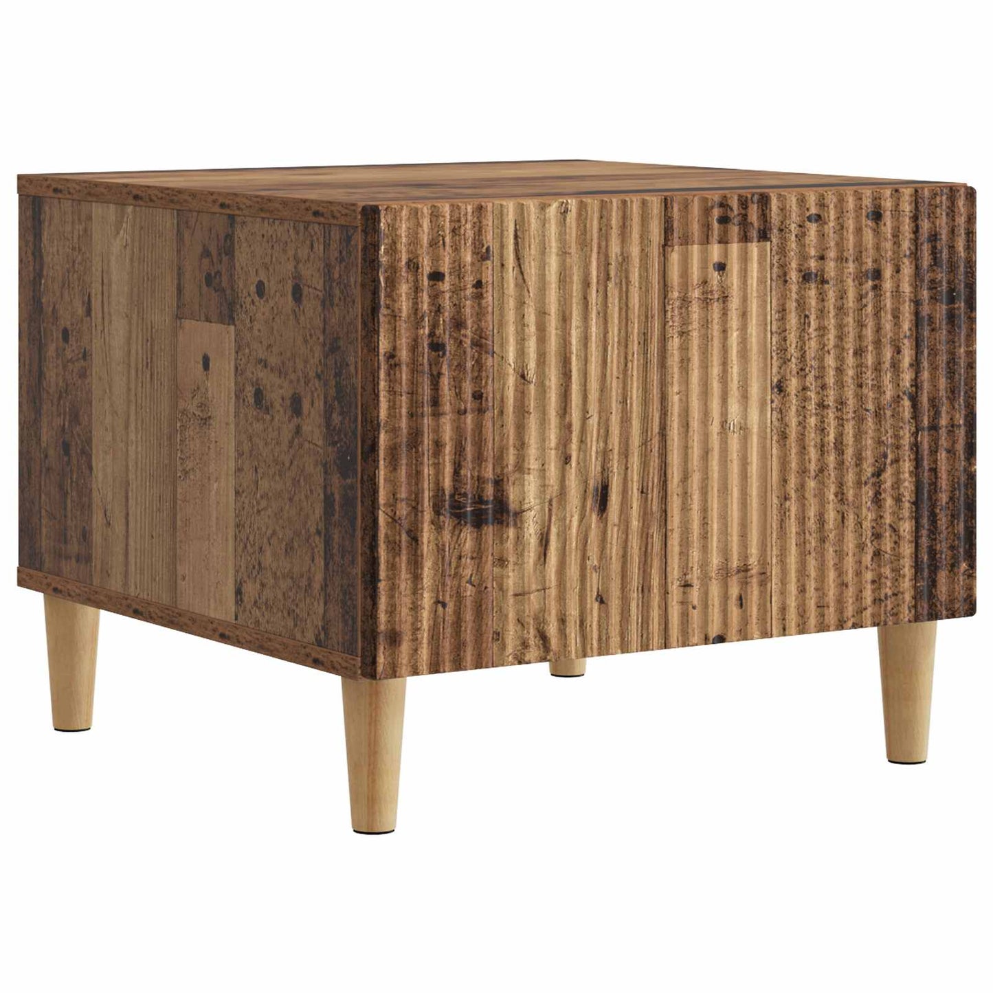 Couchtisch mit Schubladen Altholz 49 x 50 x 40 cm Holzwerkstoff