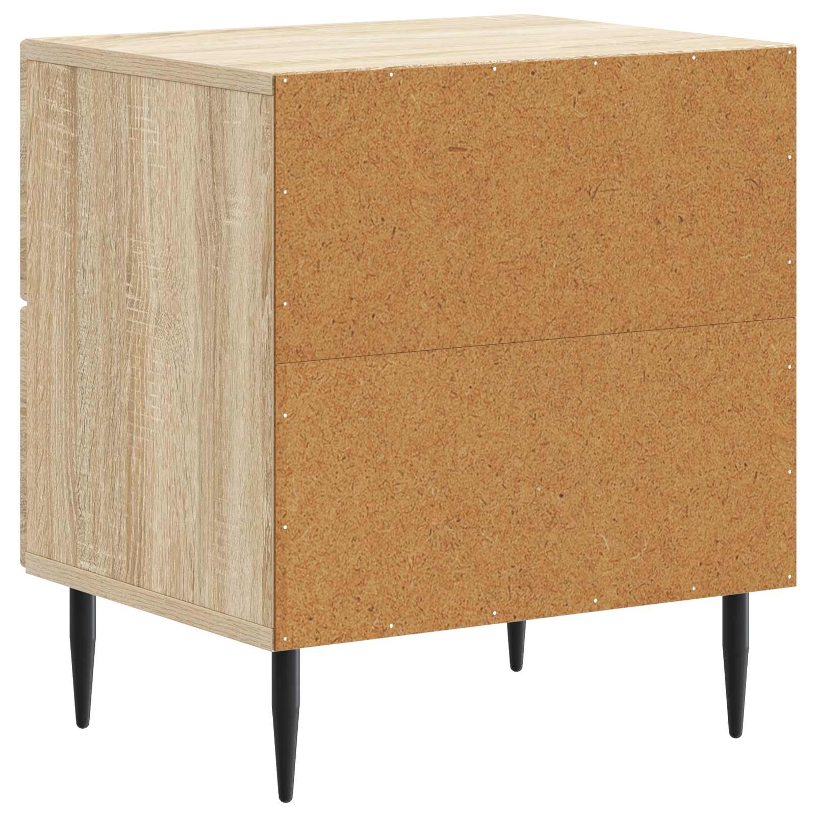 Nachttisch 2 Stk. Sonoma-Eiche 43 x 34,5 x 47,5 cm