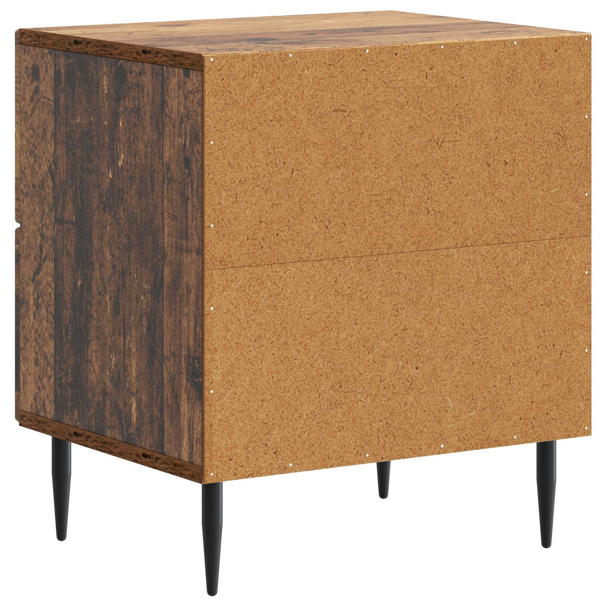 Nachttisch 2 Stk. Altholz 43 x 34,5 x 47,5 cm Holzwerkstoff