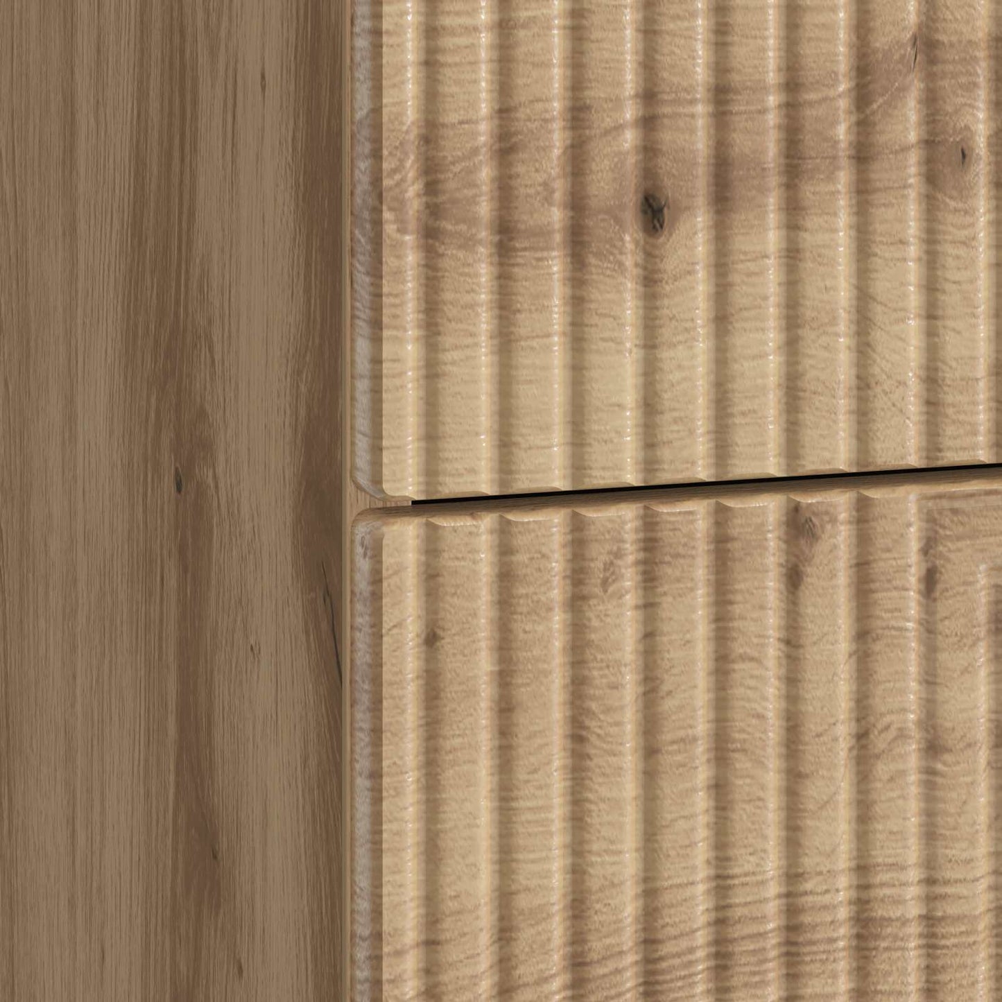 Nachttisch 2 stk. Artisan-Eiche 43 x 34,5 x 47,5 cm