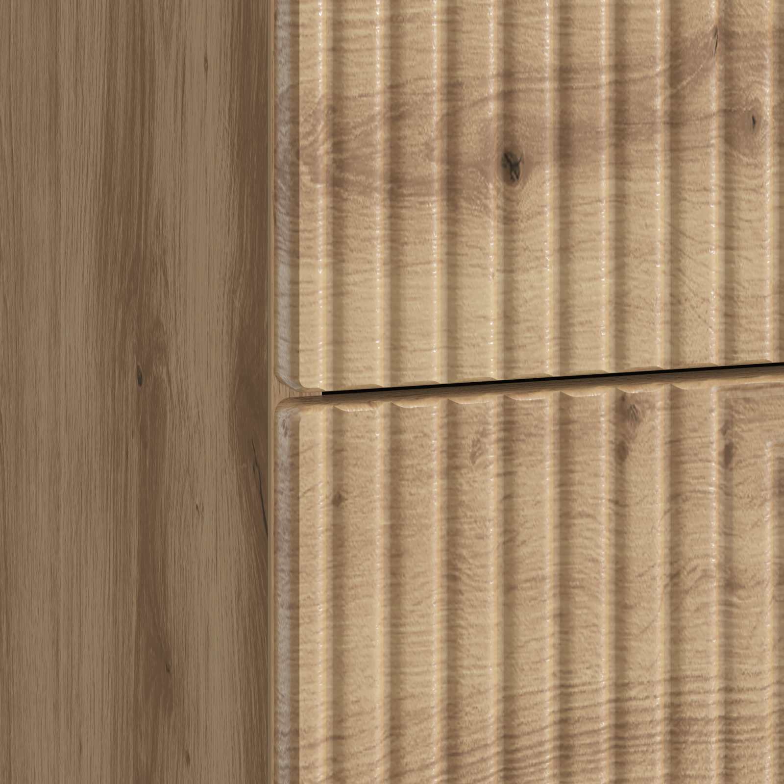 Nachttisch 2 stk. Artisan-Eiche 43 x 34,5 x 47,5 cm