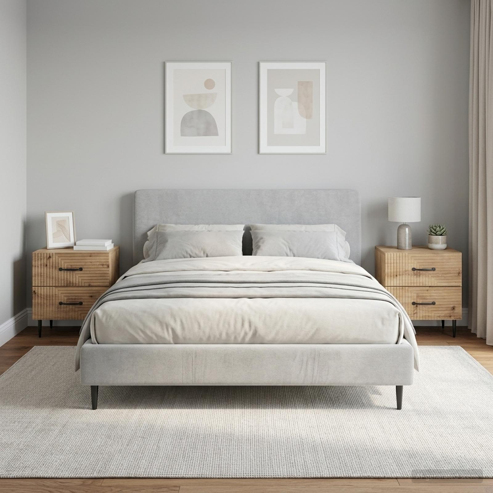 Nachttisch 2 stk. Artisan-Eiche 43 x 34,5 x 47,5 cm