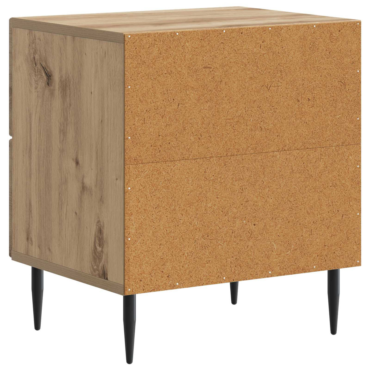 Nachttisch 2 stk. Artisan-Eiche 43 x 34,5 x 47,5 cm