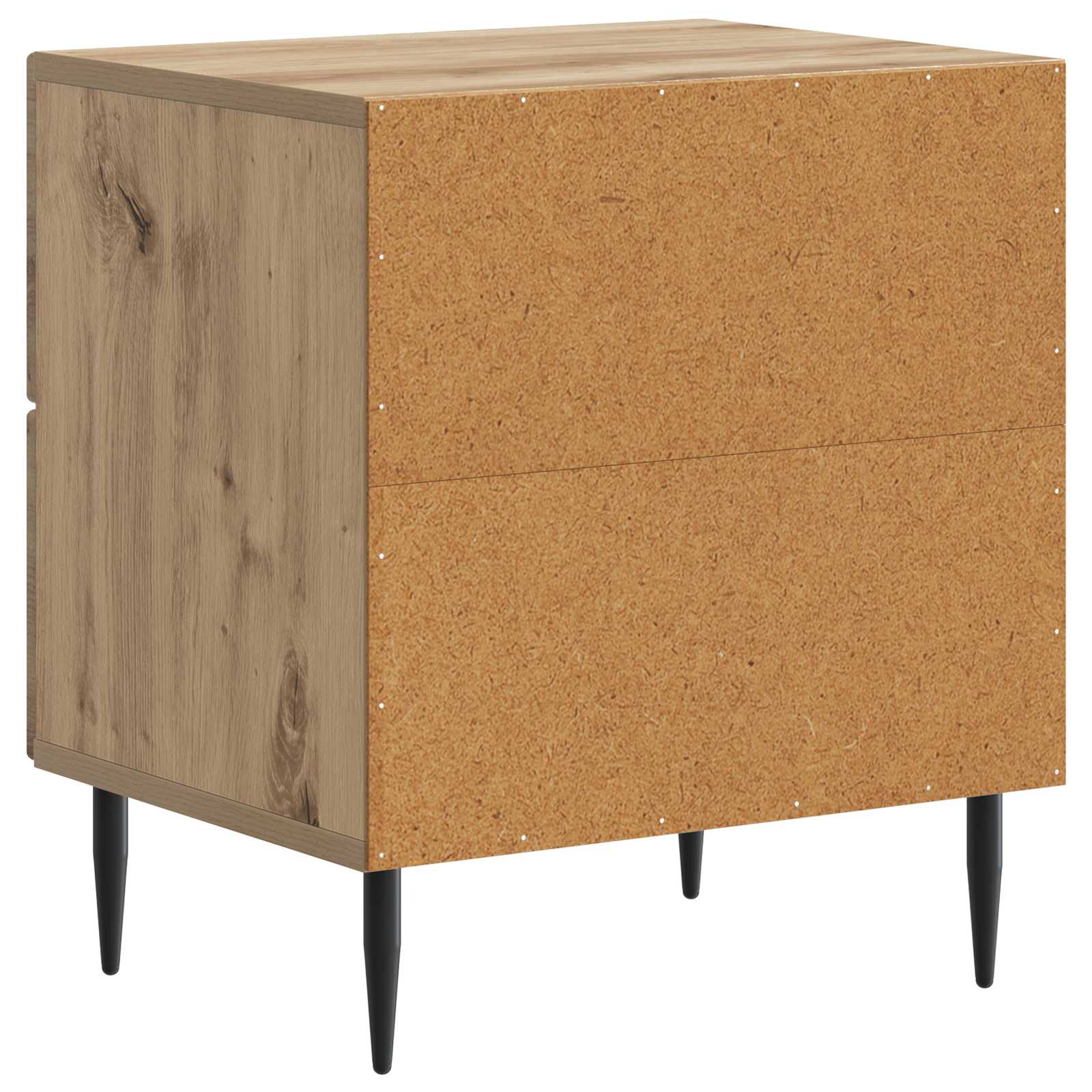 Nachttisch 2 stk. Artisan-Eiche 43 x 34,5 x 47,5 cm