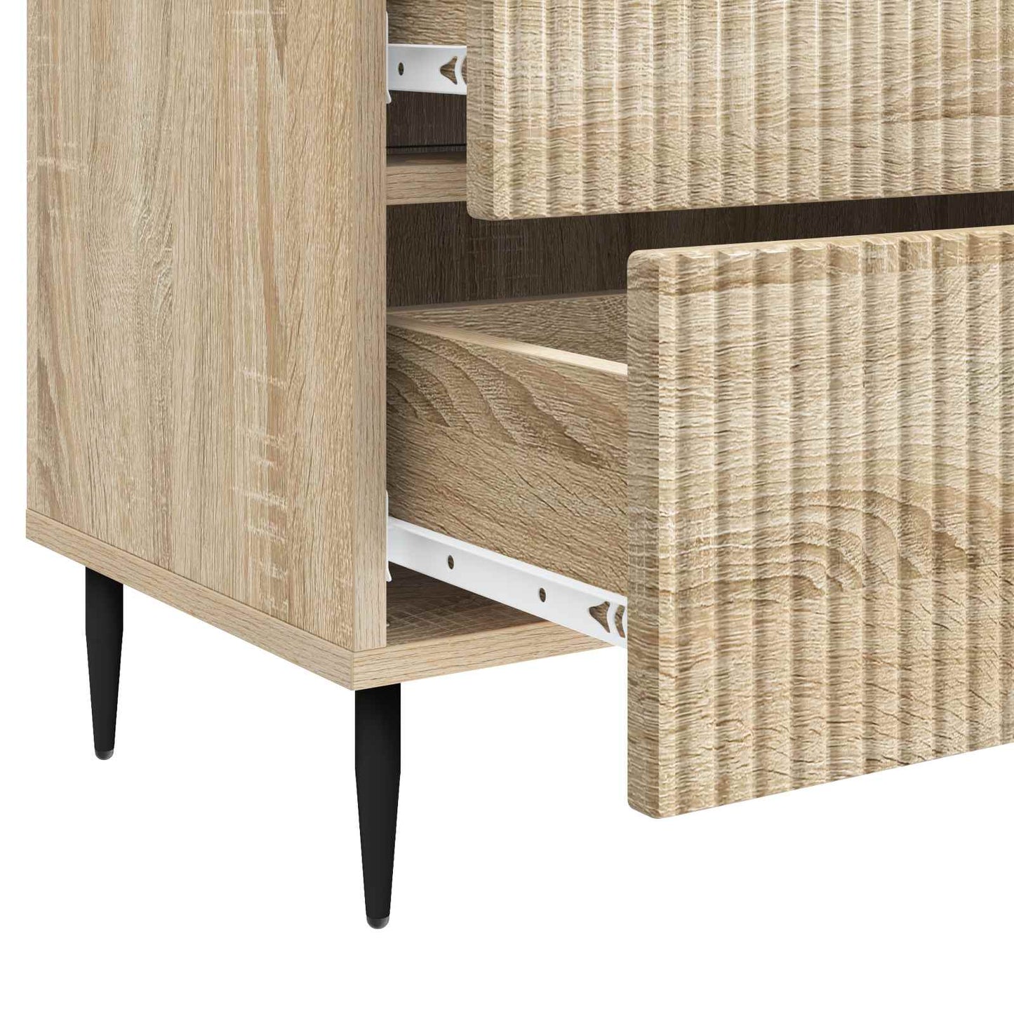 Nachttisch Sonoma-Eiche 62 x 34,5 x 47,5 cm Holzwerkstoff