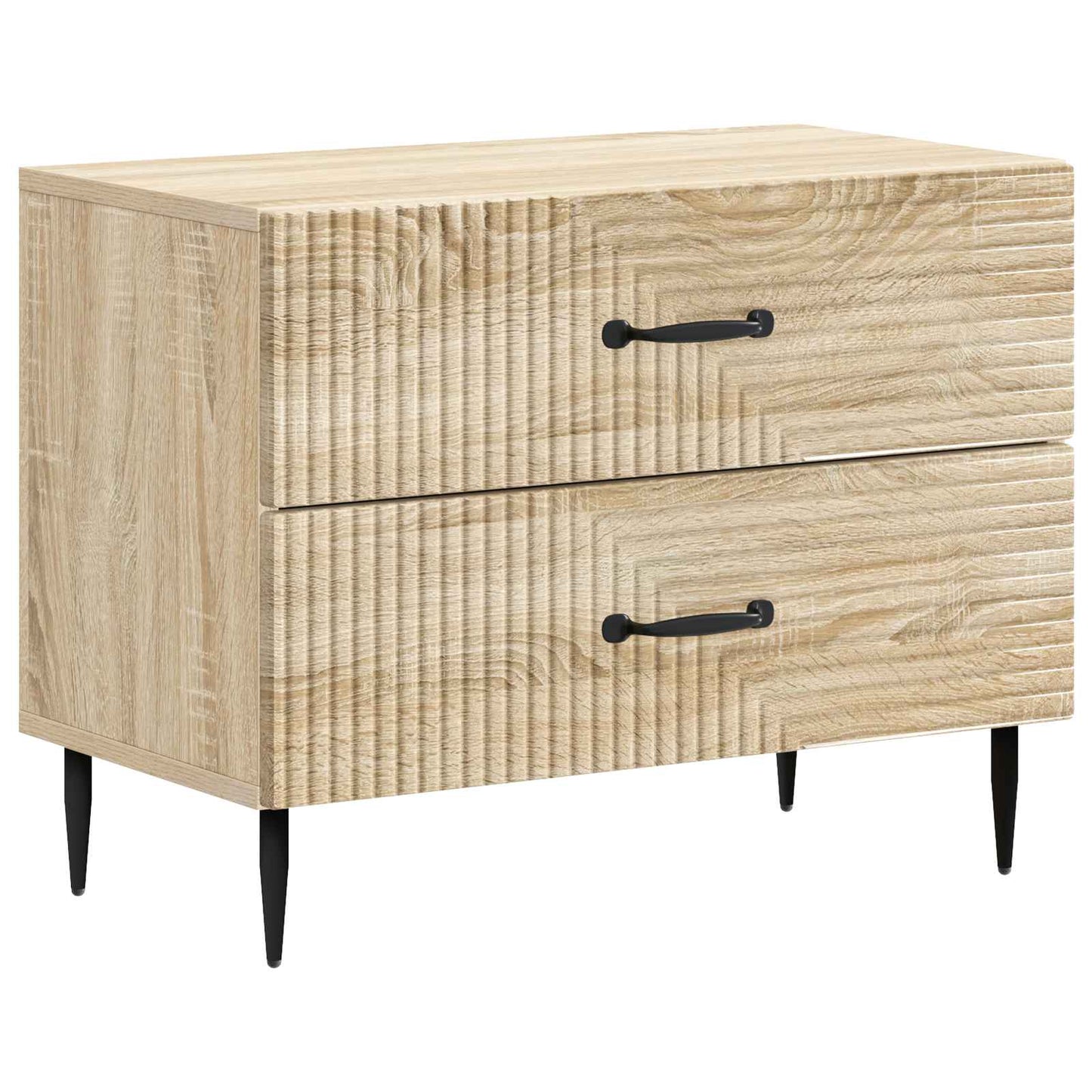 Nachttisch Sonoma-Eiche 62 x 34,5 x 47,5 cm Holzwerkstoff
