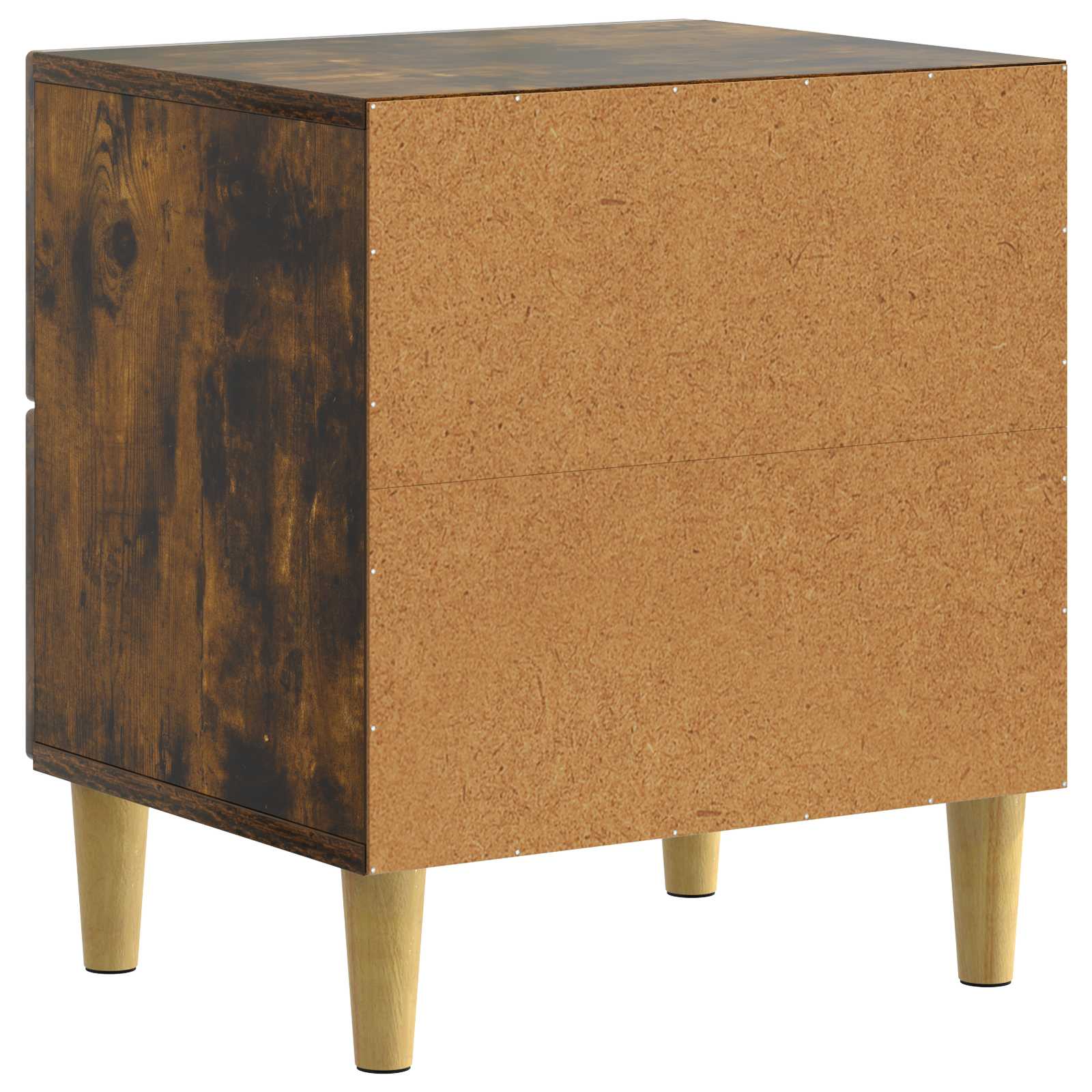 Nachttisch Geräucherte Eiche 62 x 34,5 x 47,5 cm Holzwerkstoff