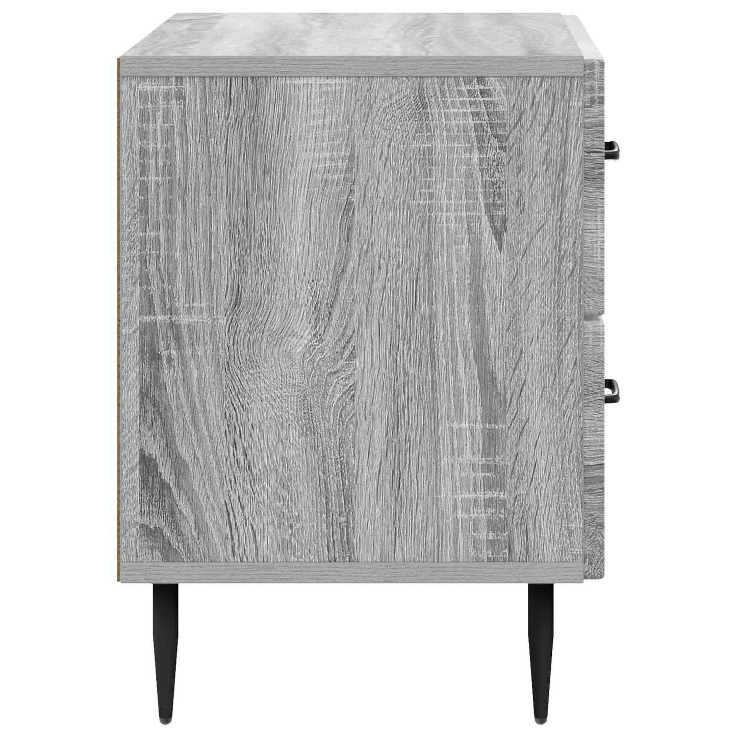 Nachttisch Graues Sonoma 62 x 34,5 x 47,5 cm Holzwerkstoff