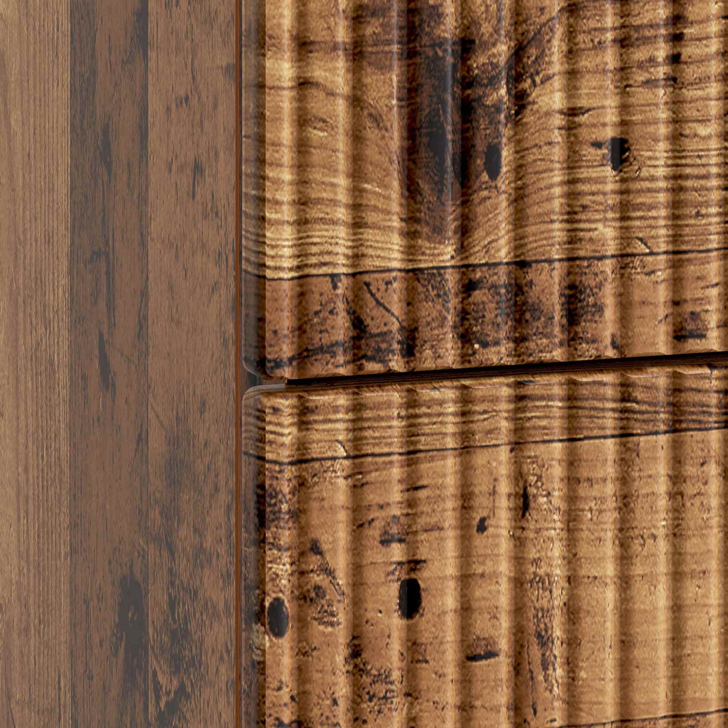 Nachttisch Altholz 62 x 34,5 x 47,5 cm Holzwerkstoff