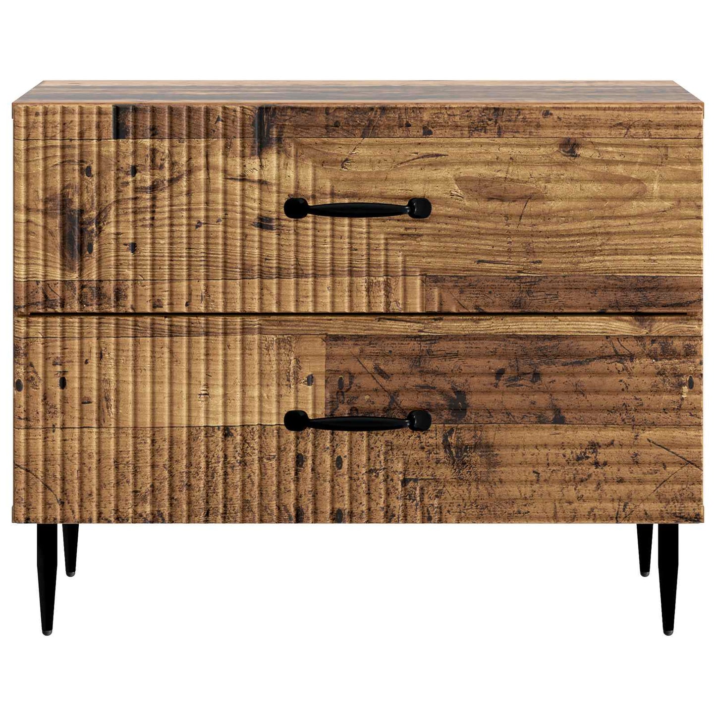 Nachttisch Altholz 62 x 34,5 x 47,5 cm Holzwerkstoff