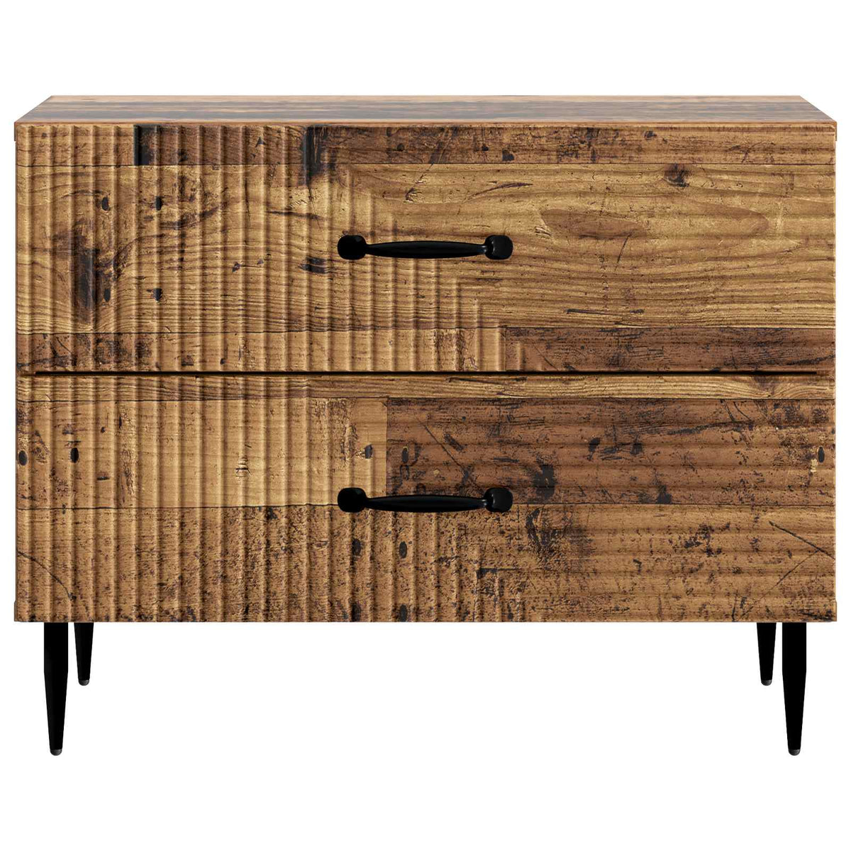 Nachttisch Altholz 62 x 34,5 x 47,5 cm Holzwerkstoff