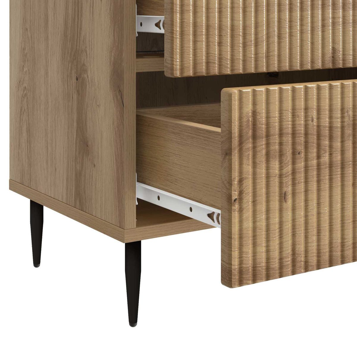 Nachttisch Artisan-Eiche 62 x 34,5 x 47,5 cm Holzwerkstoff
