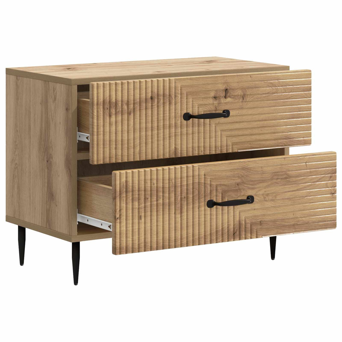 Nachttisch Artisan-Eiche 62 x 34,5 x 47,5 cm Holzwerkstoff
