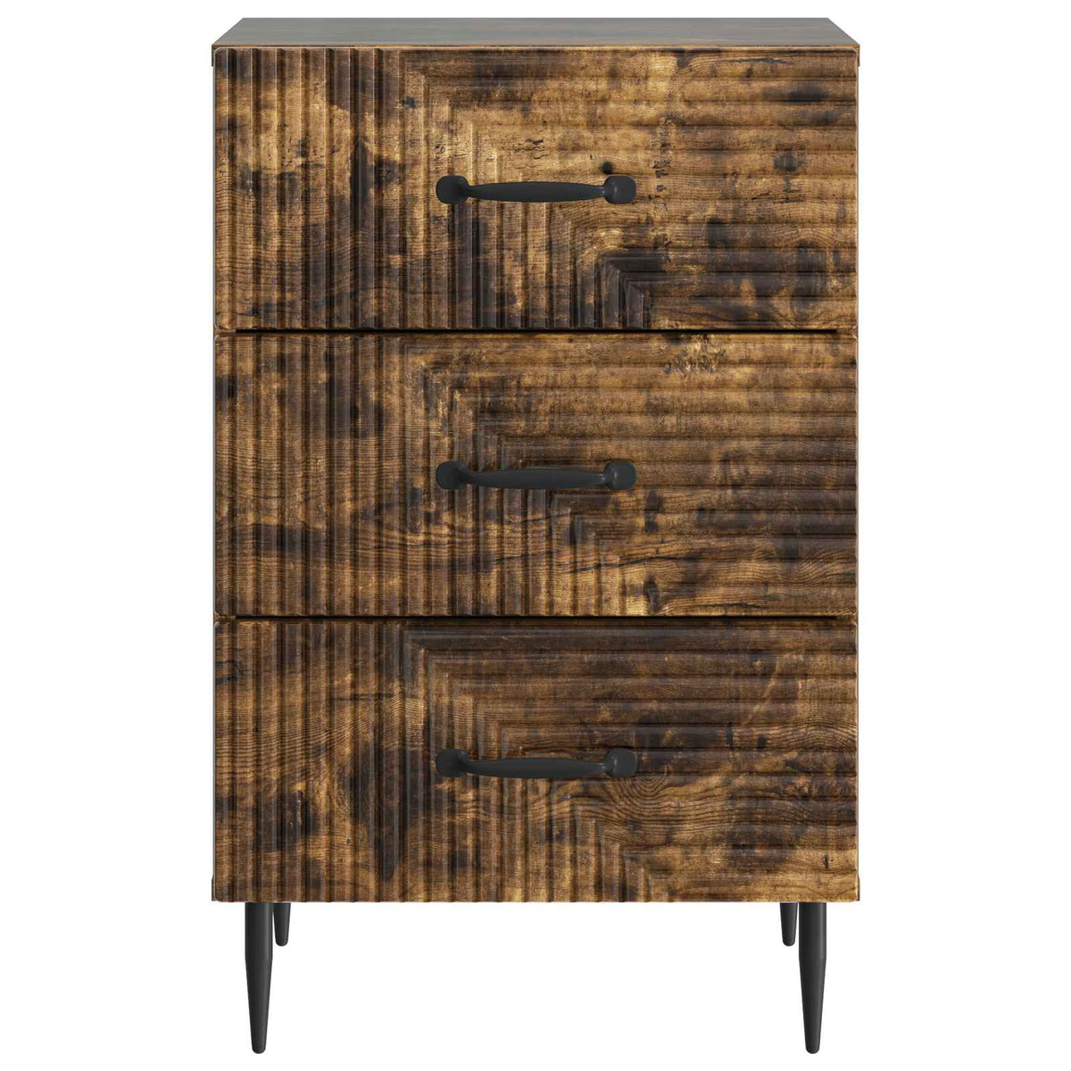 Nachttisch Geräucherte Eiche 43 x 41 x 66,5 cm Holzwerkstoff
