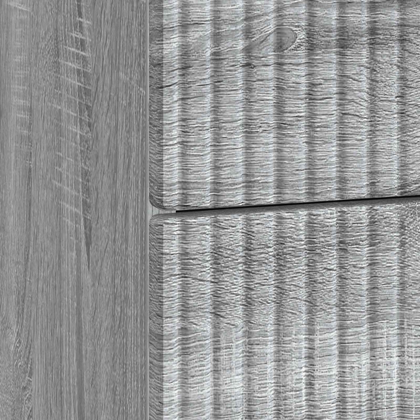 Nachttisch Graues Sonoma 43 x 41 x 66,5 cm Holzwerkstoff