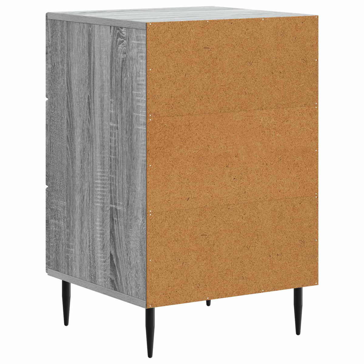 Nachttisch Graues Sonoma 43 x 41 x 66,5 cm Holzwerkstoff