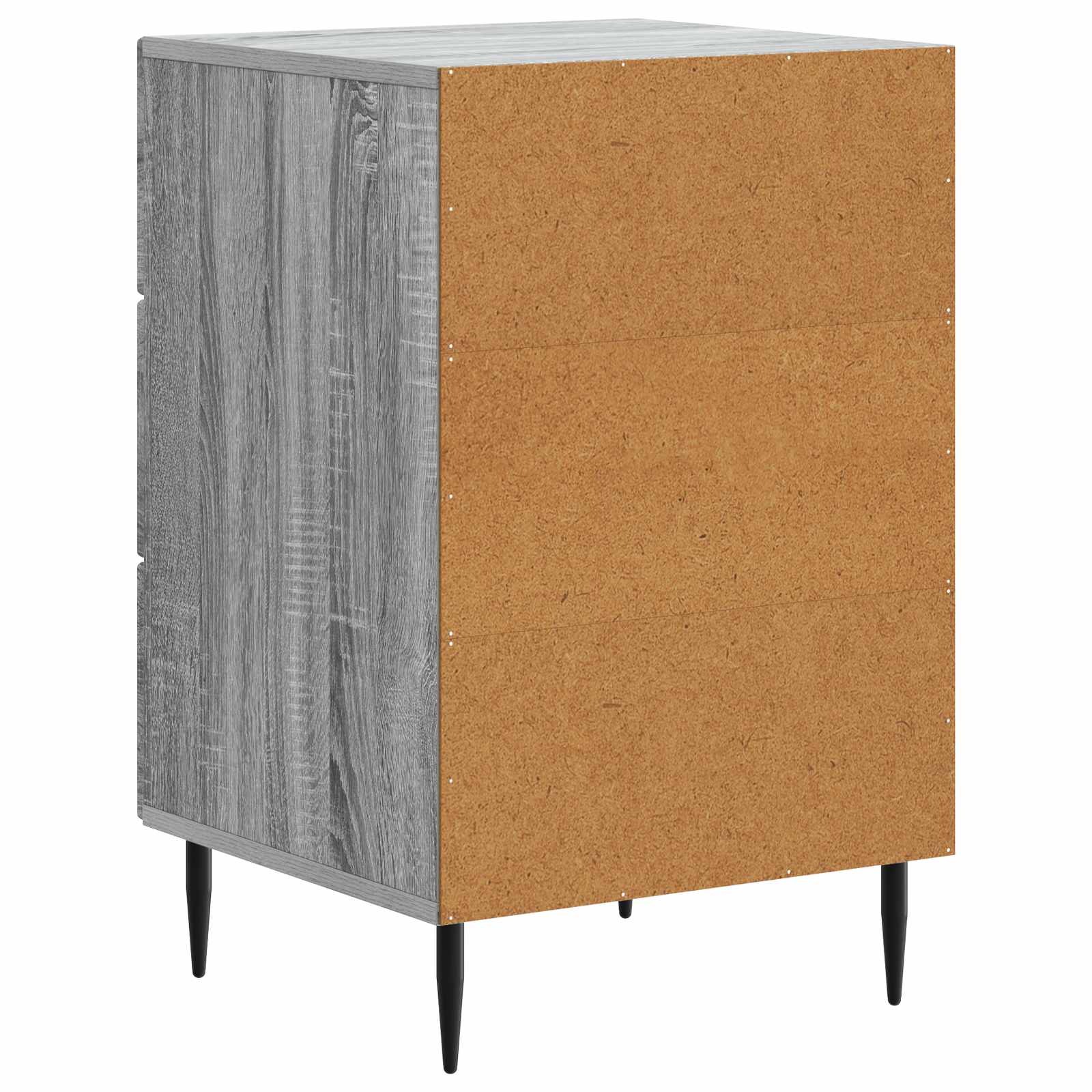 Nachttisch Graues Sonoma 43 x 41 x 66,5 cm Holzwerkstoff