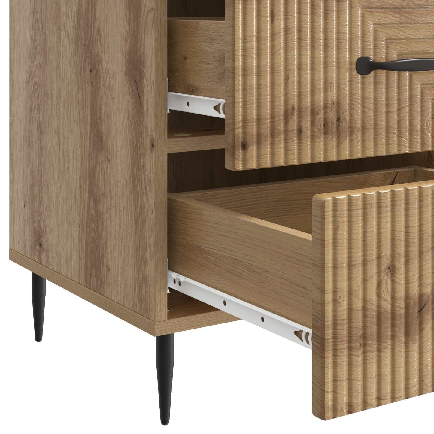 Nachttisch Artisan-Eiche 43 x 41 x 66,5 cm Holzwerkstoff
