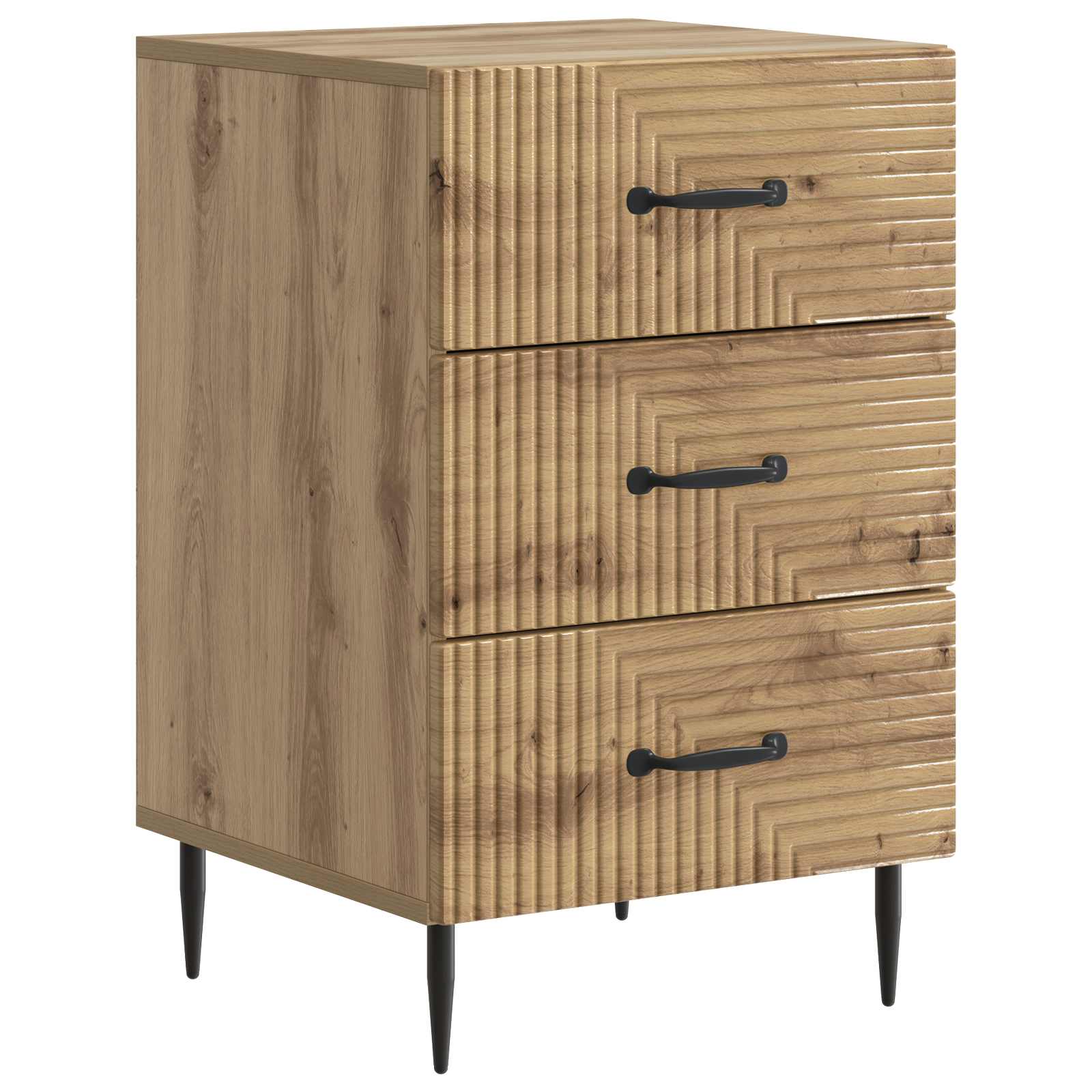 Nachttisch Artisan-Eiche 43 x 41 x 66,5 cm Holzwerkstoff