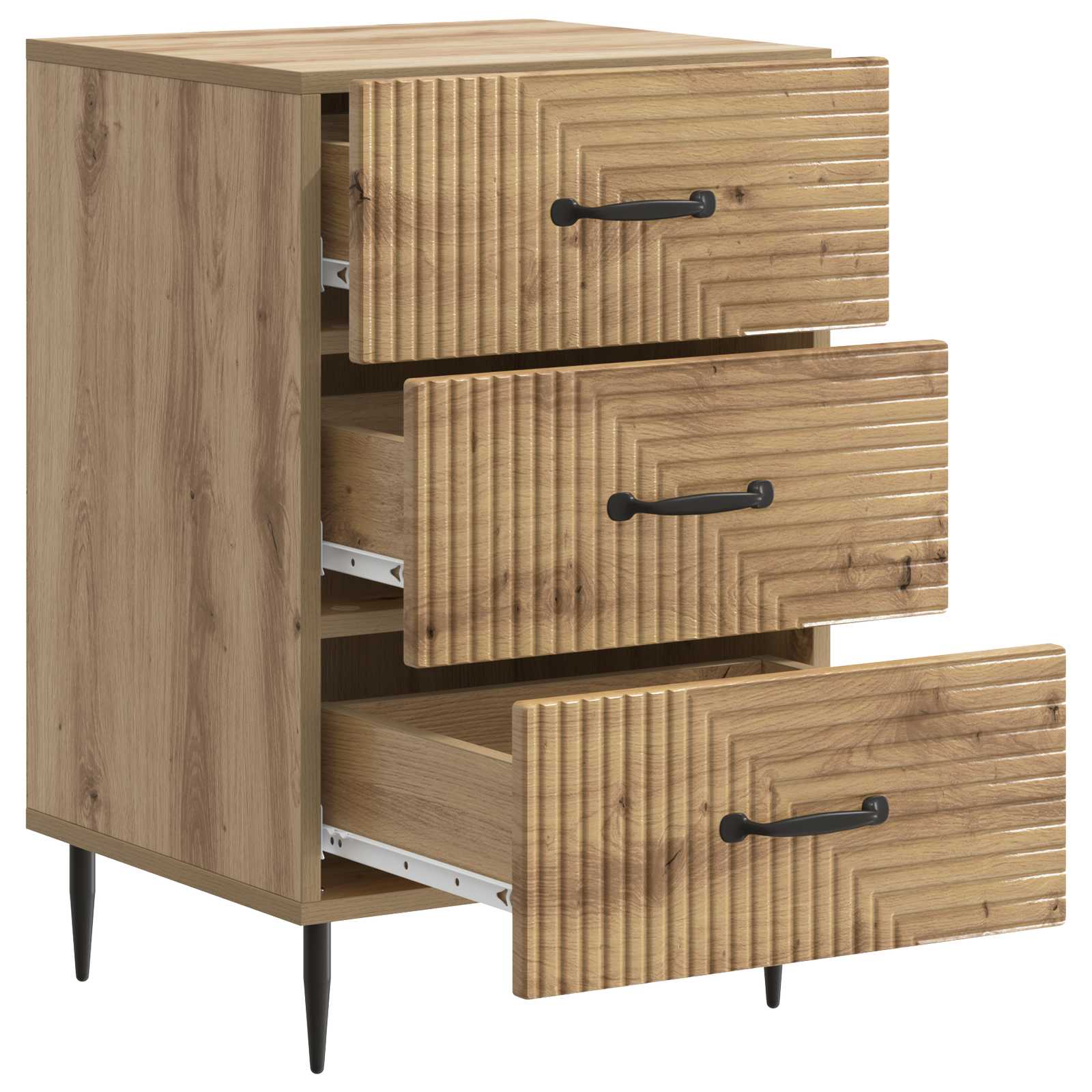 Nachttisch Artisan-Eiche 43 x 41 x 66,5 cm Holzwerkstoff