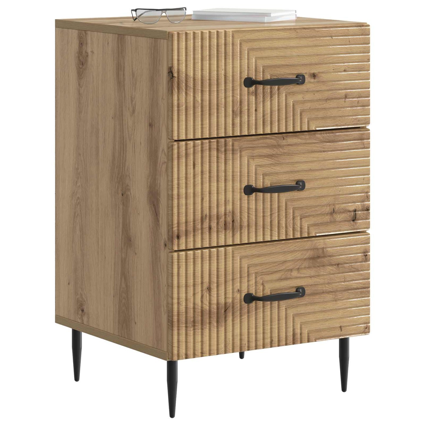 Nachttisch Artisan-Eiche 43 x 41 x 66,5 cm Holzwerkstoff