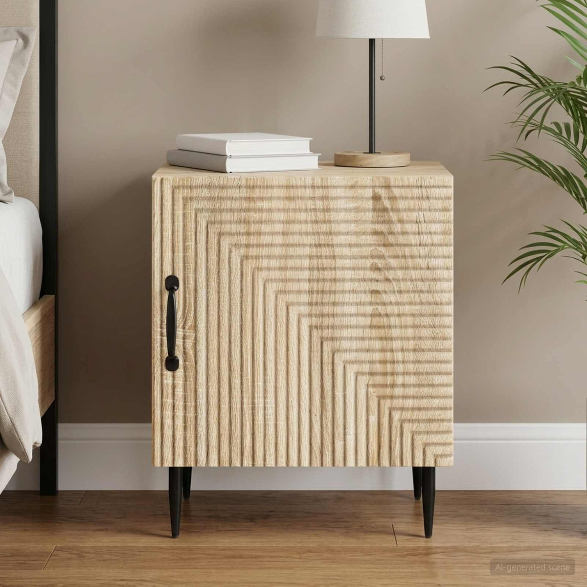 Nachttisch Sonoma-Eiche 43 x 34,5 x 50 cm Holzwerkstoff