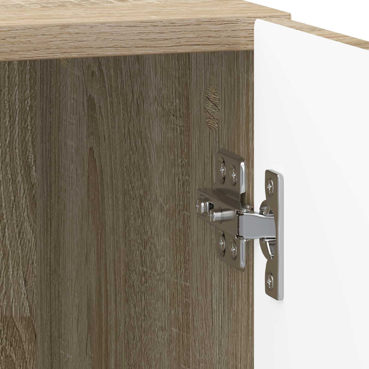 Nachttisch 2 stk. Sonoma-Eiche 43 x 34,5 x 50 cm Holzwerkstoff