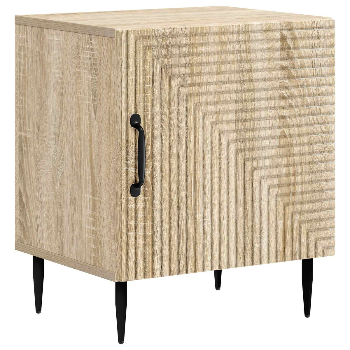 Nachttisch 2 stk. Sonoma-Eiche 43 x 34,5 x 50 cm Holzwerkstoff