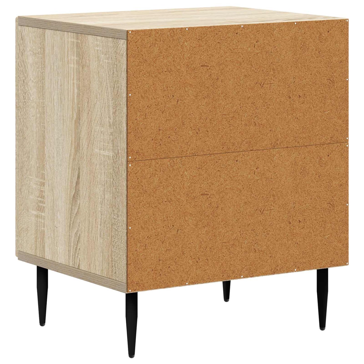 Nachttisch 2 stk. Sonoma-Eiche 43 x 34,5 x 50 cm Holzwerkstoff