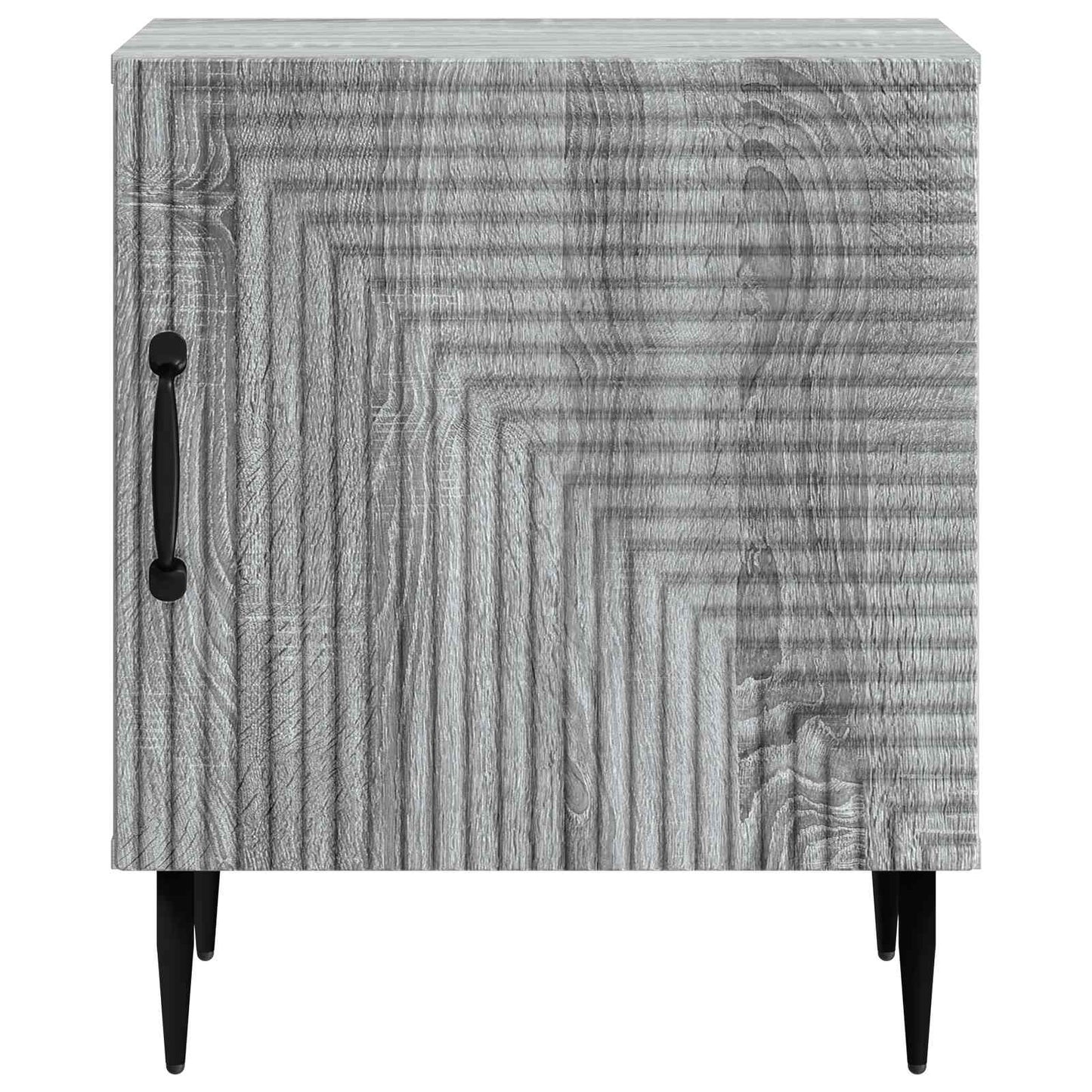 Nachttisch 2 stk. Graues Sonoma 43 x 34,5 x 50 cm Holzwerkstoff