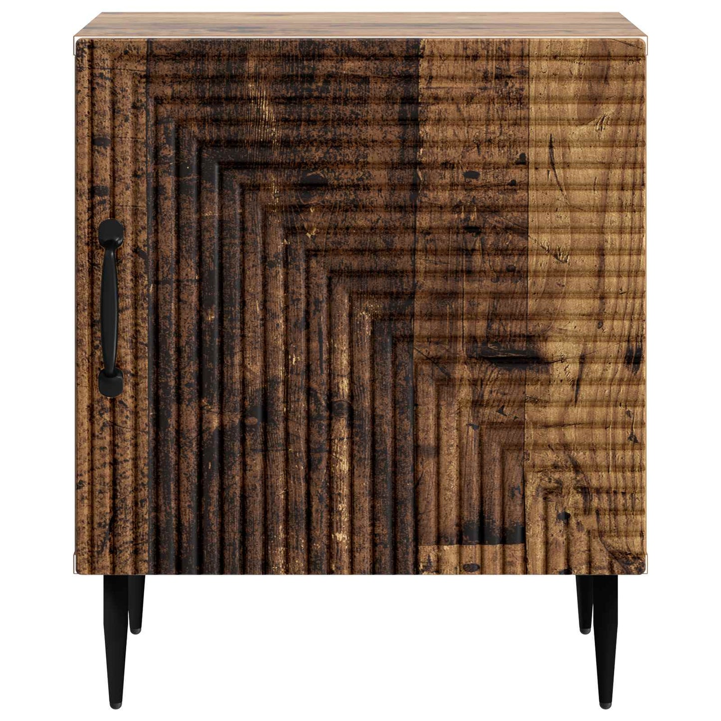 Nachttisch 2 stk. Altholz 43 x 34,5 x 50 cm Holzwerkstoff