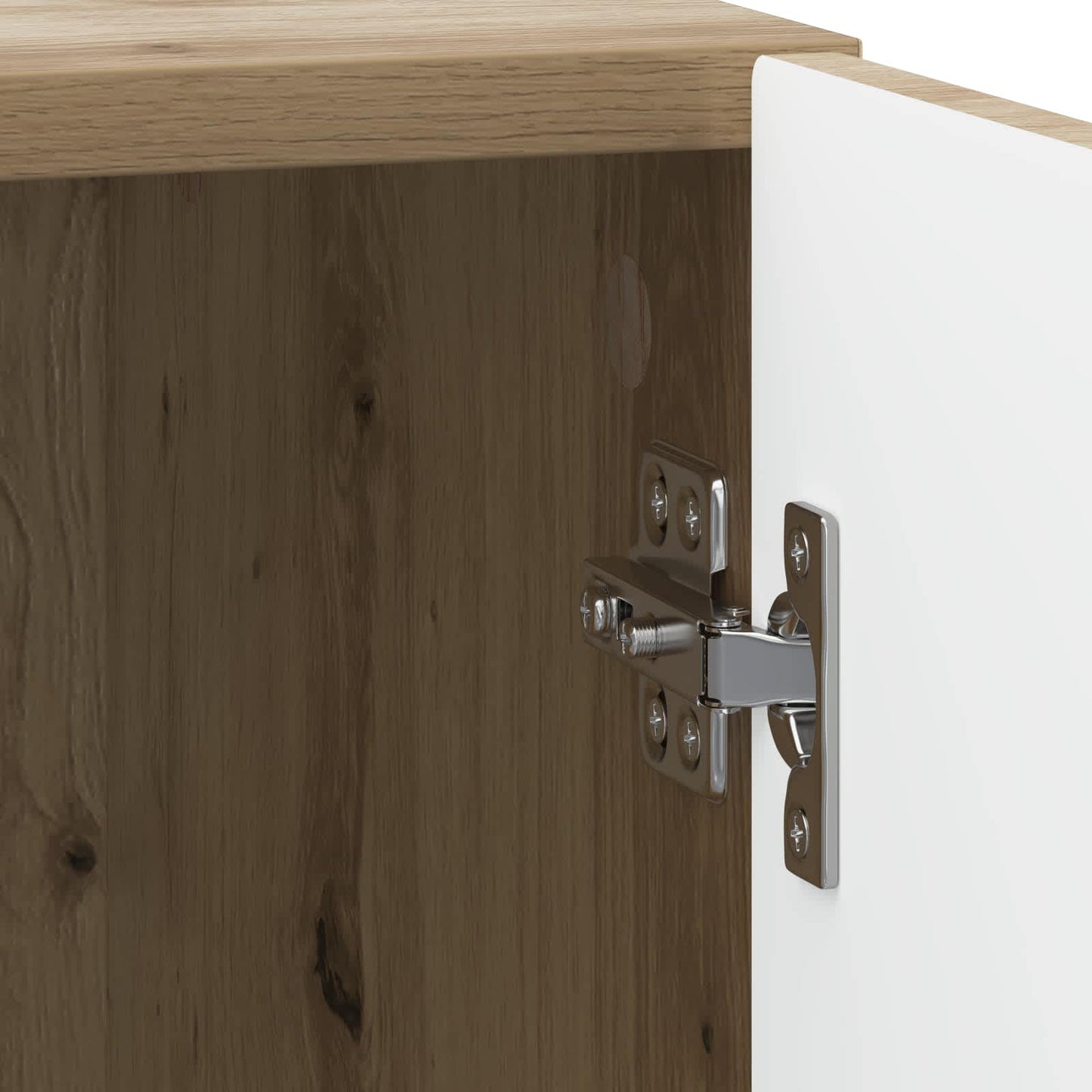 Nachttisch 2 Stk. Artisan-Eiche 43 x 34,5 x 50 cm Holzwerkstoff