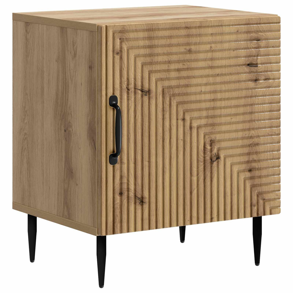Nachttisch 2 Stk. Artisan-Eiche 43 x 34,5 x 50 cm Holzwerkstoff