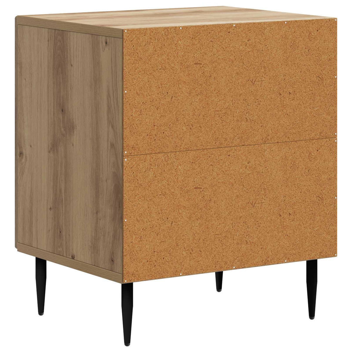 Nachttisch 2 Stk. Artisan-Eiche 43 x 34,5 x 50 cm Holzwerkstoff