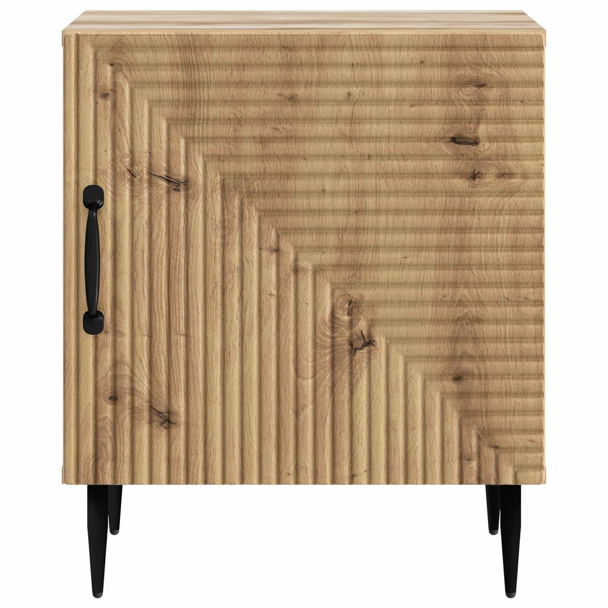 Nachttisch 2 Stk. Artisan-Eiche 43 x 34,5 x 50 cm Holzwerkstoff