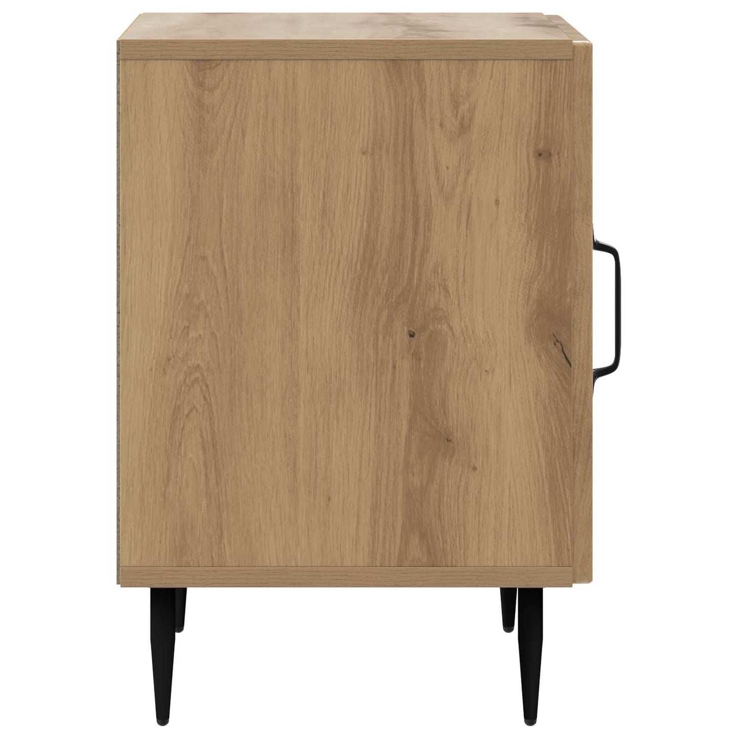 Nachttisch 2 Stk. Artisan-Eiche 43 x 34,5 x 50 cm Holzwerkstoff