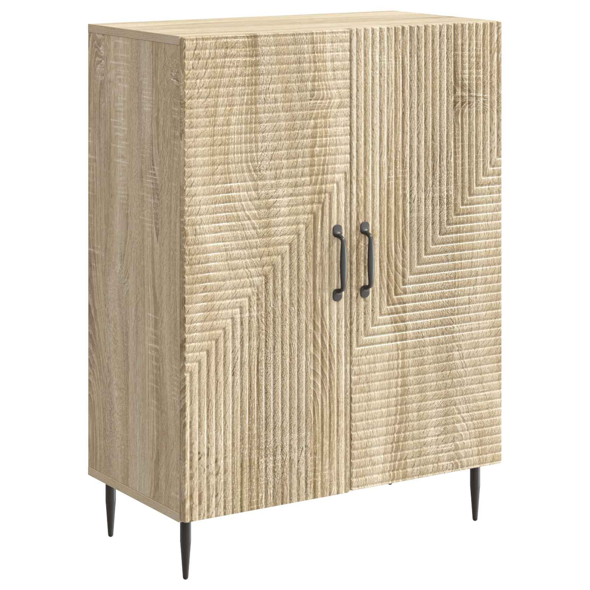 Sideboard Sonoma-Eiche 66 x 34,5 x 89,5 cm Holzwerkstoff