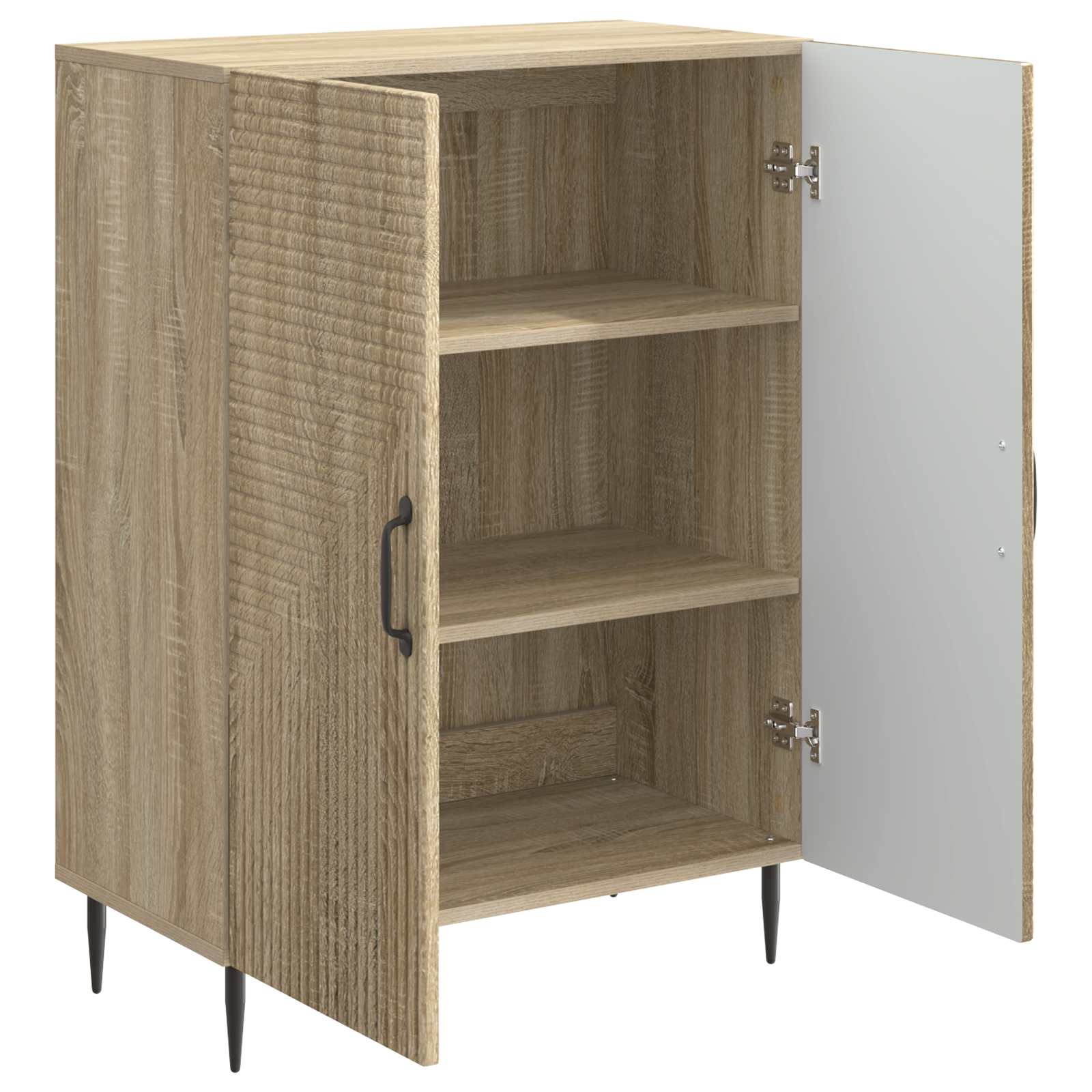 Sideboard Sonoma-Eiche 66 x 34,5 x 89,5 cm Holzwerkstoff