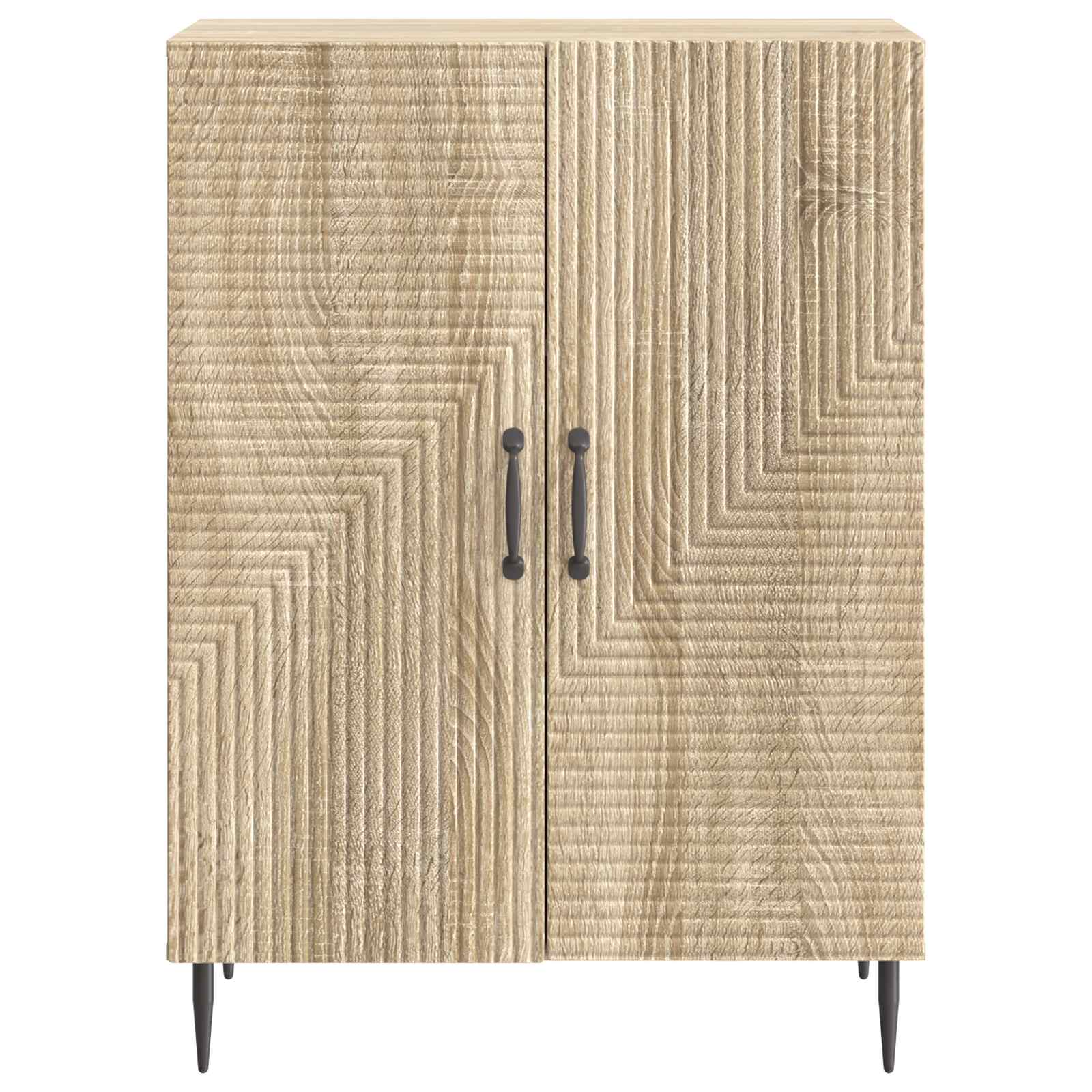 Sideboard Sonoma-Eiche 66 x 34,5 x 89,5 cm Holzwerkstoff